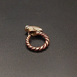 Burgulu Bakır Yüzük