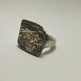 Square Gümüş Yüzük